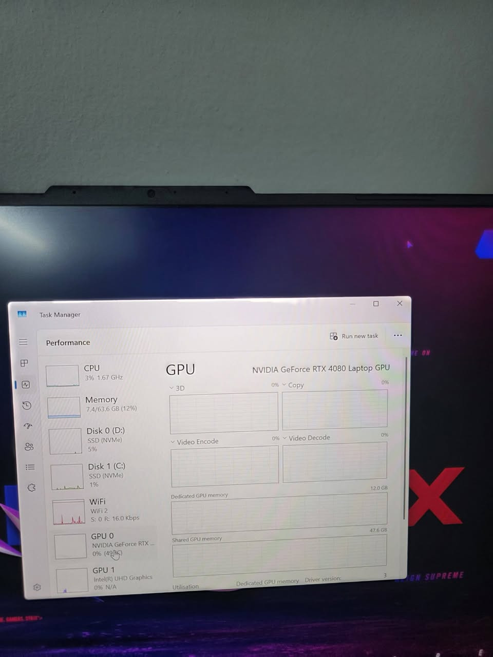 Asus Rog Strix G18
Core i9-14900HX
RAM 64GBDDR5
HARD 2TB SSD
SCREEN 18 INCH
2K - 240HTZ
RTX 4080-12GB
لاپتۆپێکی زۆر بەهێز و راقی
مستعمل نضيف
دەستی ٢ 
خاوێنی %٩٠-٩٥
گرێنتی ٢ مانگ خەریتە
ضمان ٢ شهر خرطة
ناونیشان هەولێر
مکان اربیل
***********
