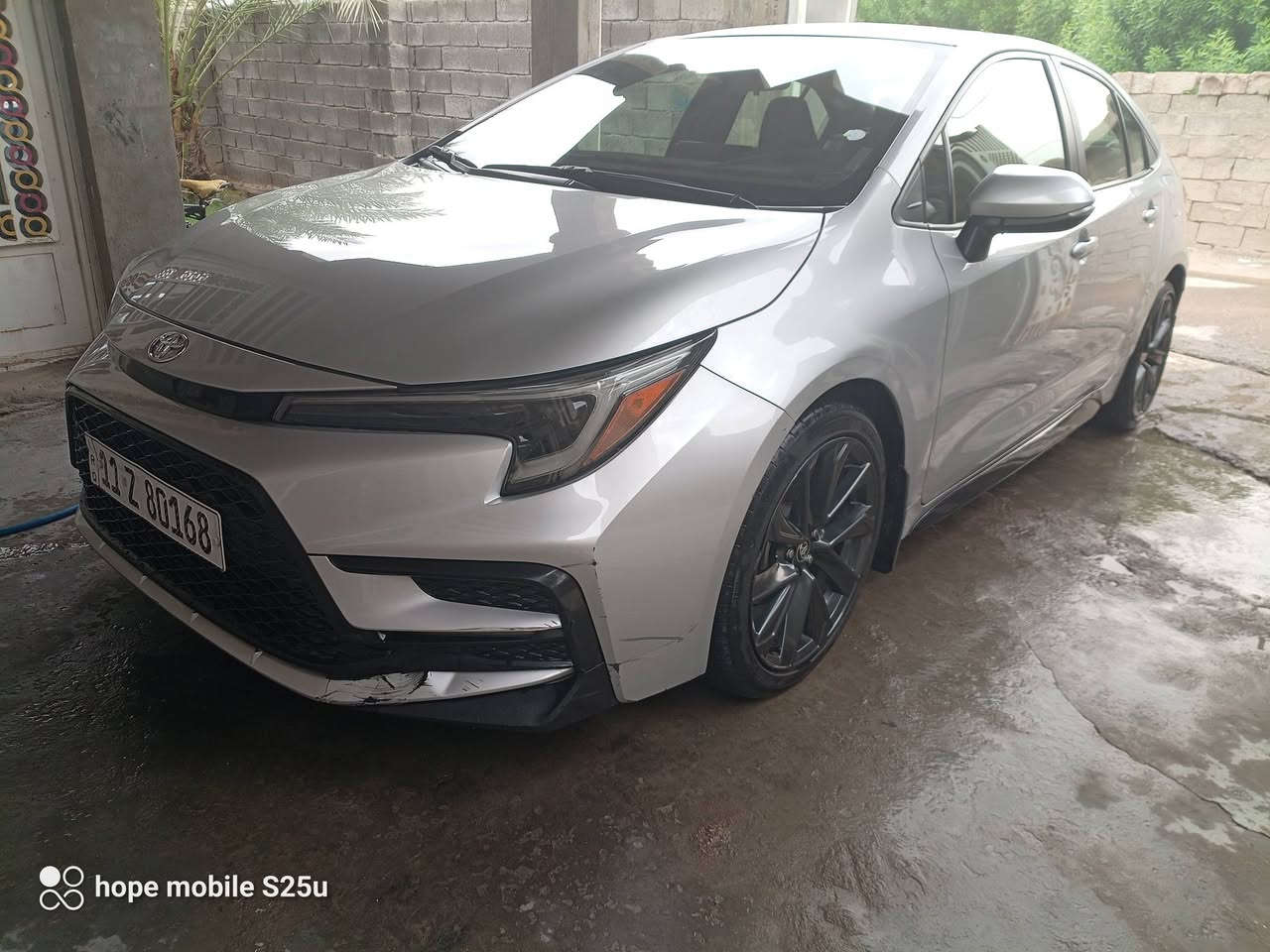 كورولا موديل 2024. وارد امريكي SE. للبيع. دخول شهداء. رقم بغداد. حادث جاملغ خلفي. معدل ومصبوغ. محرك 2000. بصمة تشغيل. بصمة أبواب. بصمة سايد بريك. اوتو هولد. كاميرا. تحكم ستيرن. ويل 18. كروم.   السعر 145$. العنوان بغداد. الدورة. ***********

نص مكتوب في الصور:
- hope mobile S25u