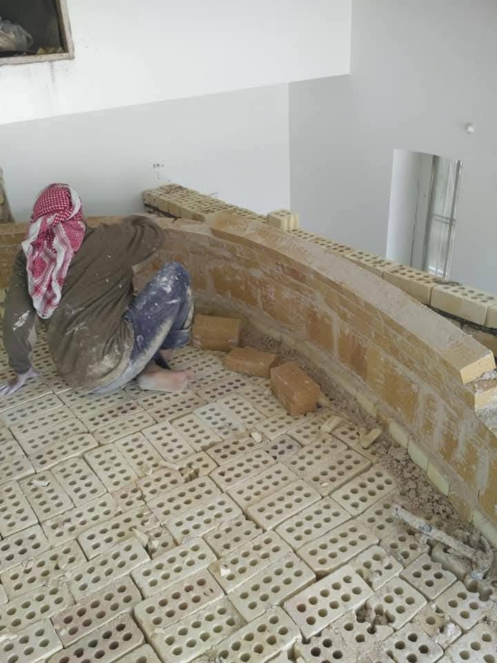السلام عليكم ابو حسنين لبناء الافران الحجريه والتنانير الخبز باب وطوك وسجه شرط من الاخرس الطابوكه الناريه التركيه ام الختم شرط الضمان بشغلنه للاتصال على الرقم ***********
