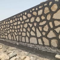 واجهات • ديكور حجر • شغل معلم