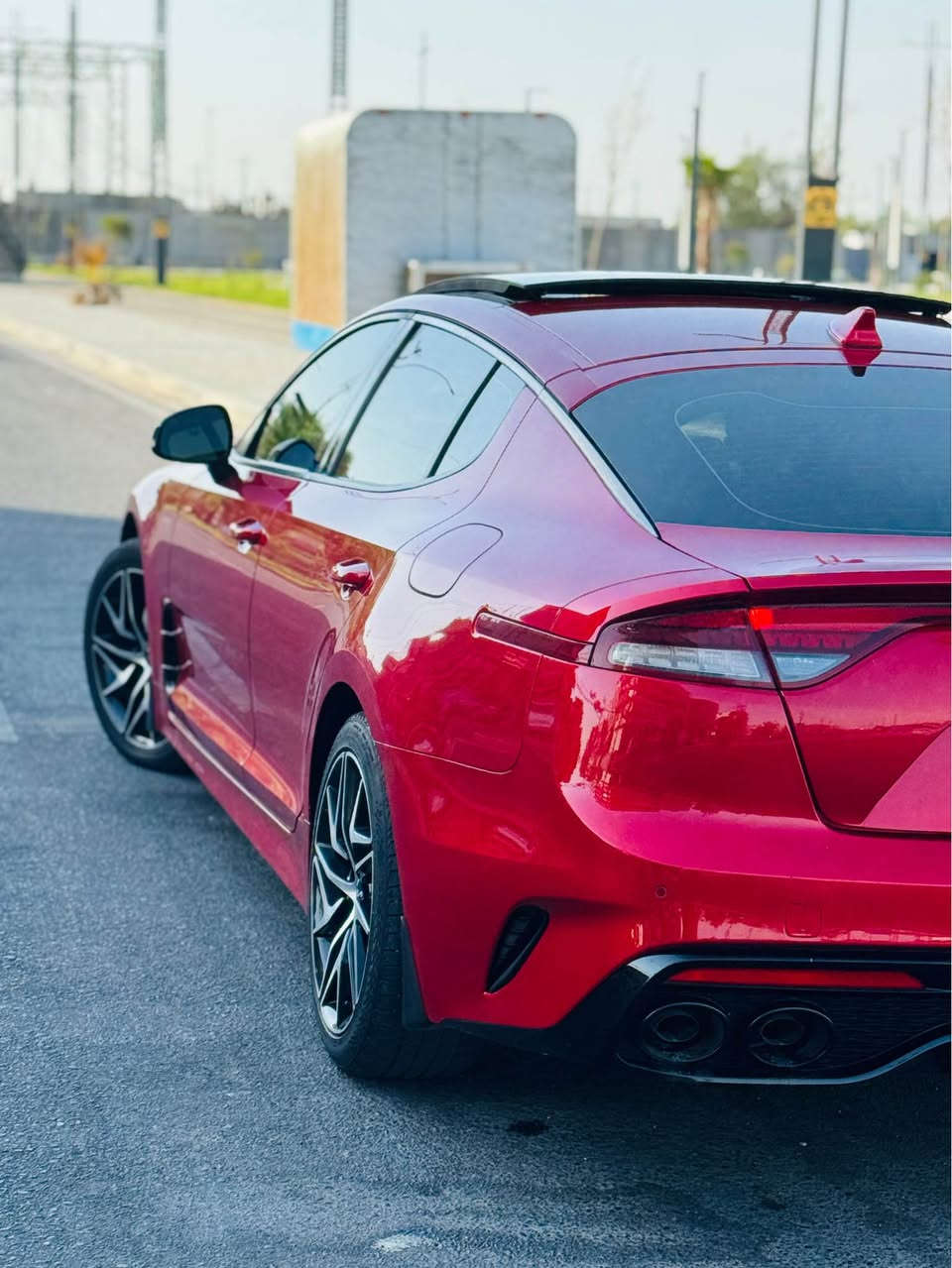 KIA STINGER  GT LINE 2023

فول مواصفات 1/1
  
كيا  ستنكر GT LINE  2023
المسافة المقطوعه 52000 ميل
اللون . احمر  
محرك 2.5 twin turbo 
الموديل 2023

                  ======= الاضافات👇👇 ======
  
فتحة بانوراما 
شاشة كبيره
تبريد قطعتين
تبريد خلفي 
رادار امامي
 مانع تصادم
مانع انزلاق 
تحديد مسار .
نقطة عمياء .
تصحيح مسار 
بصمه تشغيل 
بصمه ابواب 
كاميرا خلفيه 
كاميرا 360
تشغيل عن بعد سياره 
تدفى بالكشنات
كراسي كهرباء عداد 2 
كراسي جلد داخل اسود 
كراسي ذاكره 
مثبت سرعة
تحكم ستيرن
شاحن وايرلس
هاند بريك كهربائي
حساسات خلفيه 
حساسات مانع تجاوز 
ويلات 18 
اضويه امامي زنون LED
اضويه خلفيه LED
كشافات LED
نظام GPS+خرائط 
وبلوتوث 
مدخل USB+ AUX

🚗🚗حادث السياره بنيد مصلح وبيها كلير من امريكا باب السائق والجاملغ الأمامي بدون شواصي او دواخل كلها سليمه

ملاحظه السياره تترقم جميع المحافظات

 🚗🚗
المكان البصرة

للأستفسار / *********** البصرة, العراق
