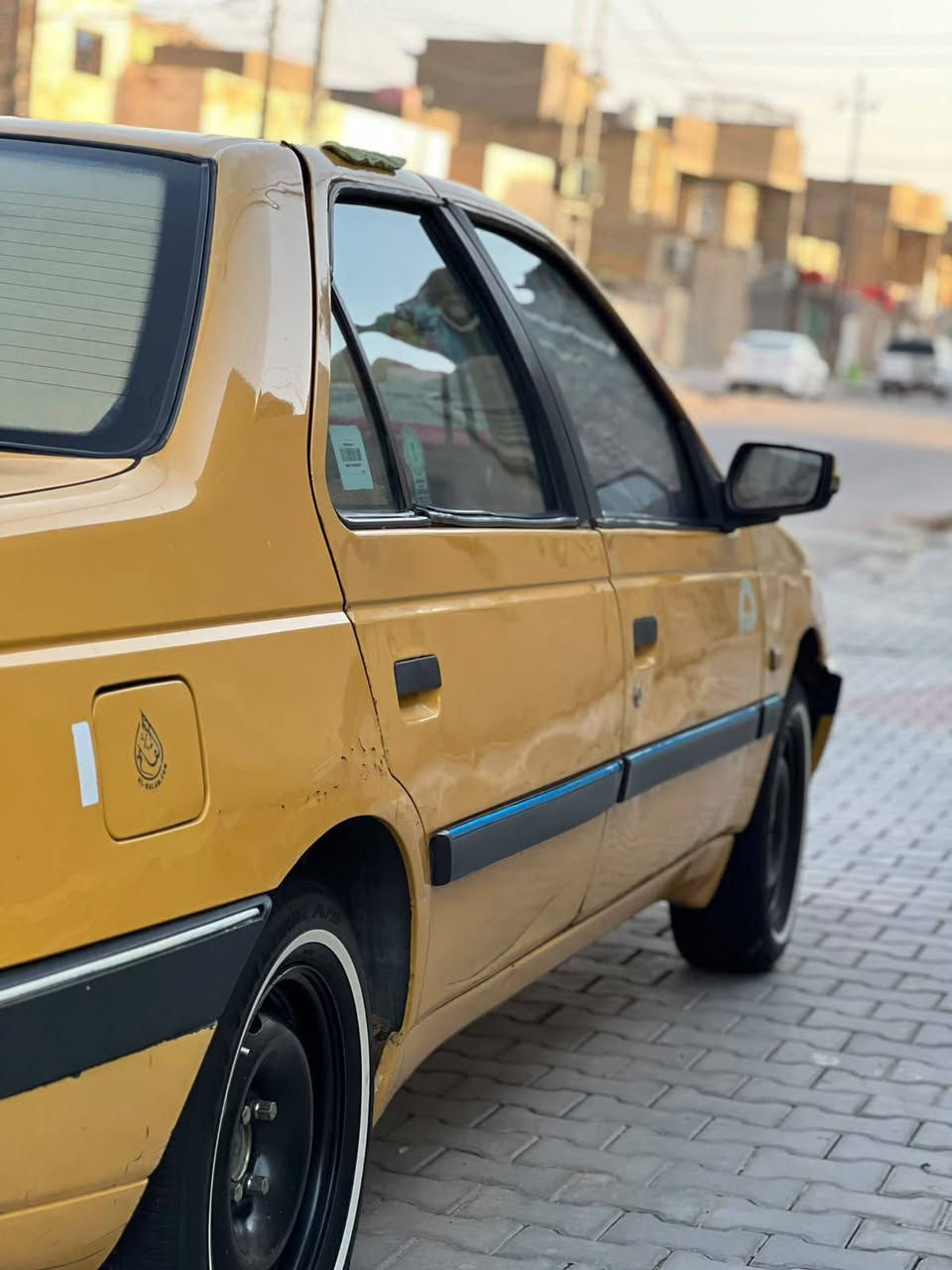 للبيع بيجو موديل 15 رقم بغداد بسمي مصفره نكليزي سنويه جديده تخم تاير جديد تبريد ثلج حداديه جديده كير مكينه بجيس مكاني بغداد ***********
