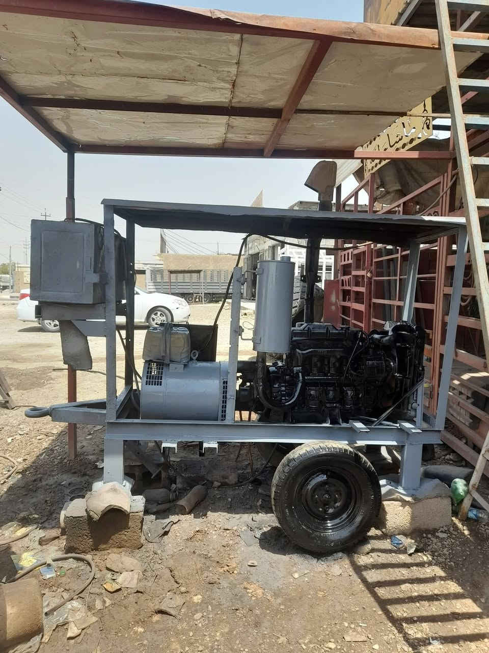 مولد محرك كيا 30  KV  السعر 15 ورقه وبيه مجال شويه
كتر حداده كبير ماطور 10  السعر 700 وبيه مجال شويه 
للاتصال ***********
بالدين وراس الشهر ما أبيع
مكاني الخالديه
