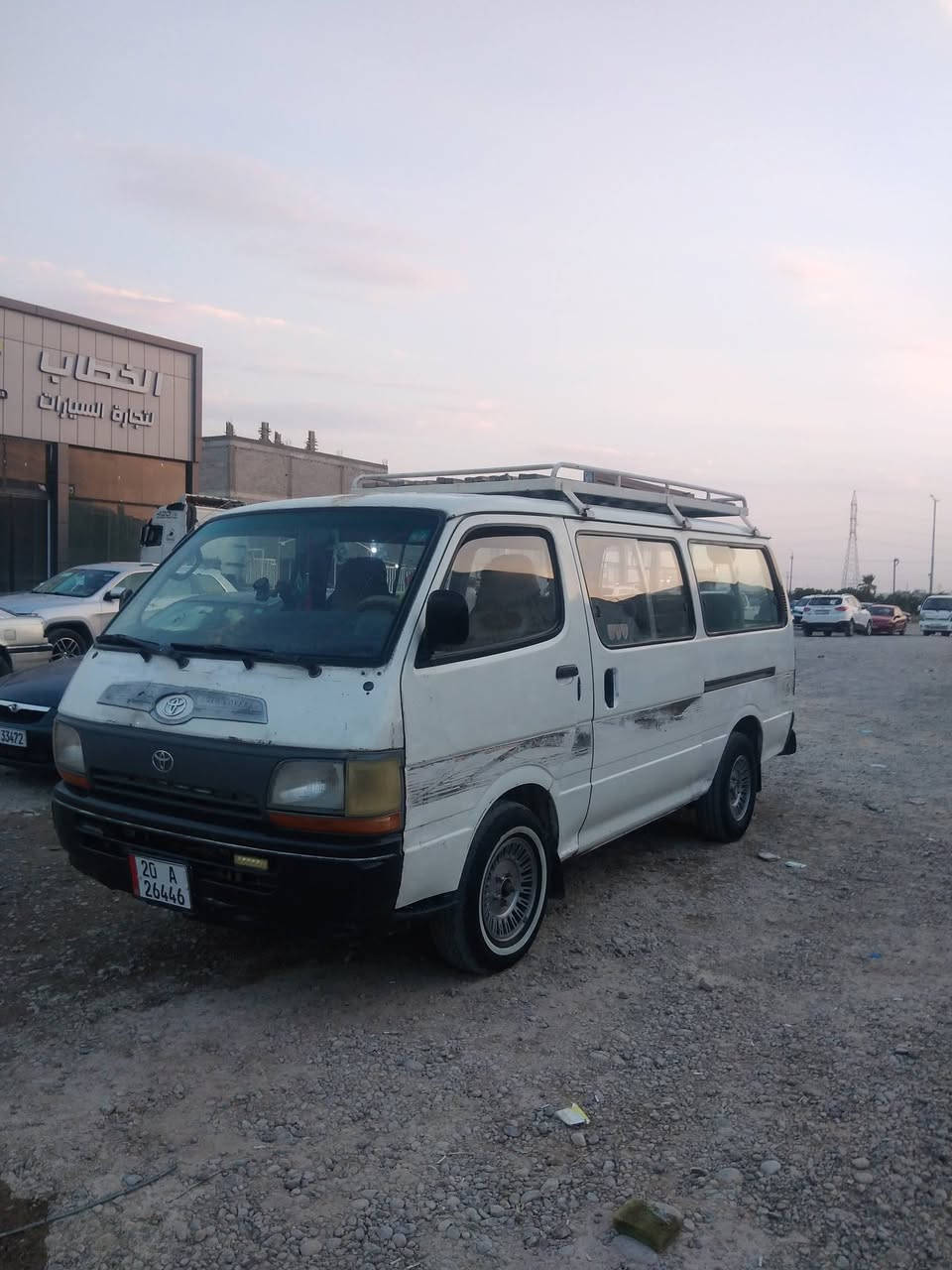 تيوتا هايسا✅ 
موديل 1996✅
كير ومحرك ونجي 6 سلندر✅
كير جديدة✅
كير اوتماتيك✅ 
محرك خير من الله✅
سنويه لل29 باسمي تحويل مباشر✅
رقم ديالى الجديد✅
مشروع وطني✅
14 راكب✅
كهربائيات كلها شغاله✅
شواصي مكفوله✅
غرفتها حلوه✅
السعر 58 وبيها مجال قليل❤️العنوان تكريت الشهامه
***********
***********
