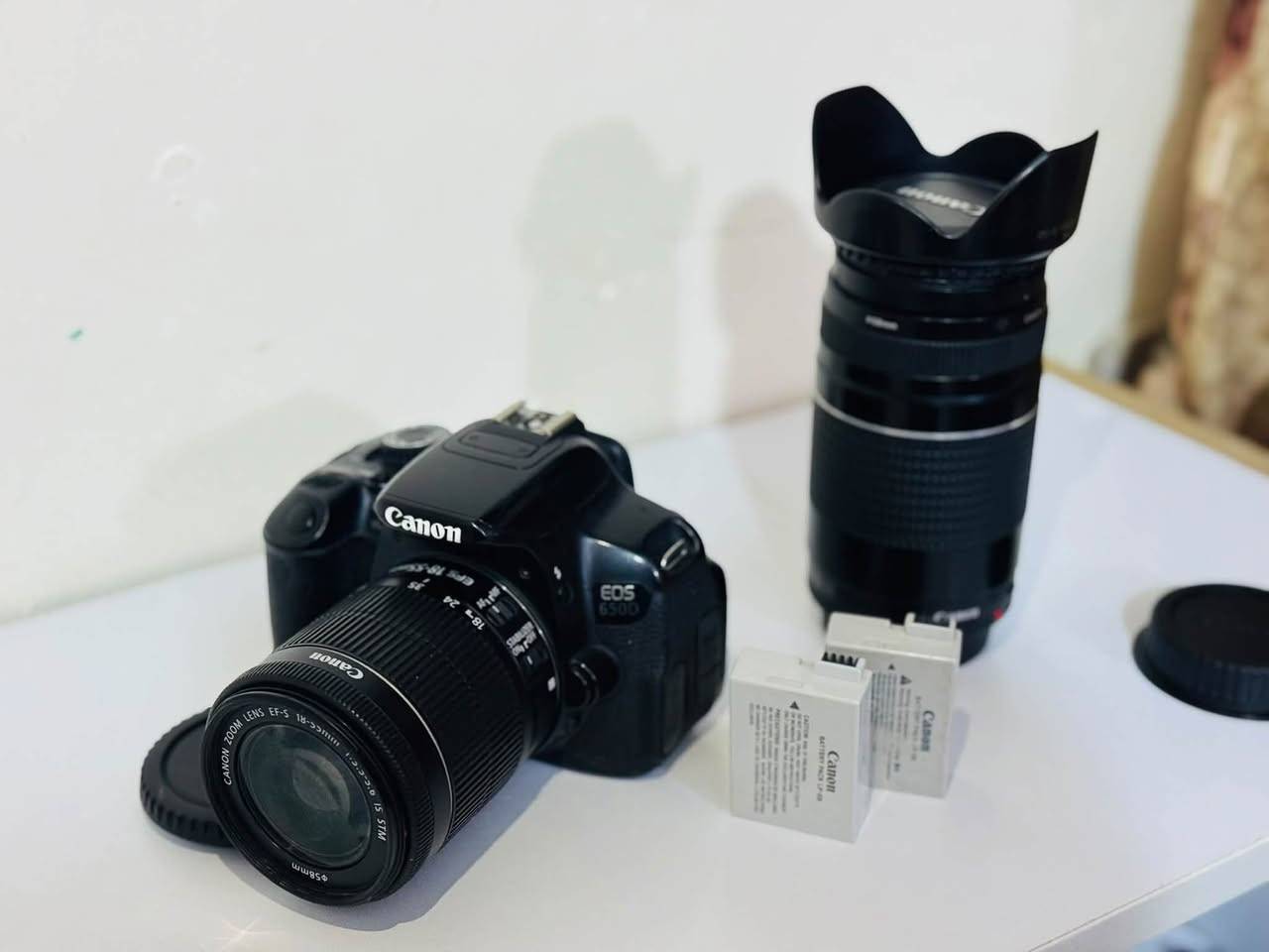 كانون 650D • عدسة 18-55 • زوم 70-300