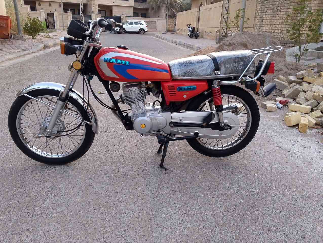 السلام عليكم دراجه ناما للبيع اوراق اصولي الموديل 2022 كامله مابيه نقص برغي المكان كوت الرقم ***********
