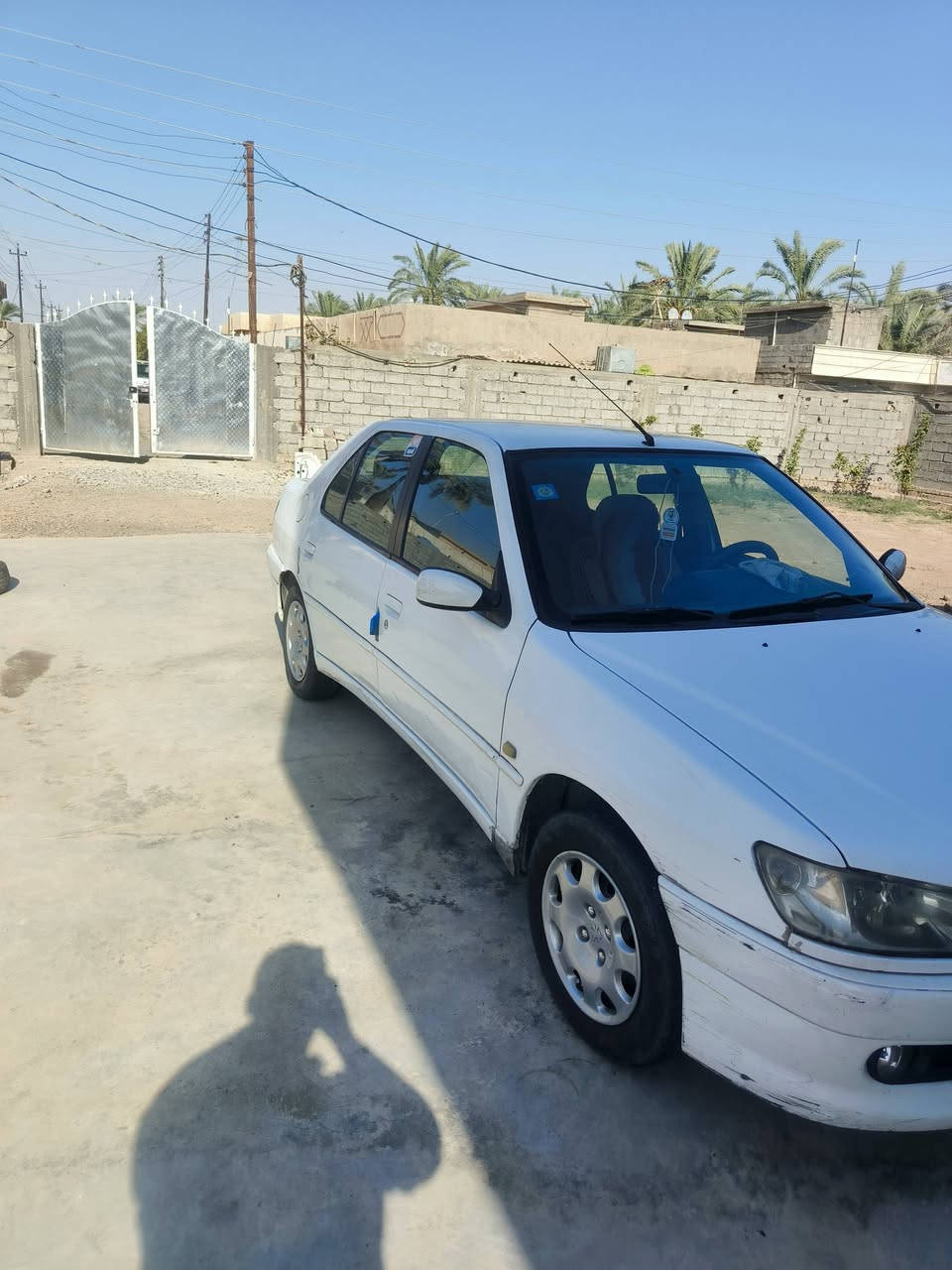 السلام عليكم
بيجو 306 فرنسي
موديل 2002
كير محرك صدر تايرات جديد
 رقم بغداد انكليزي
سياره بلاديه بدون صبغ
السعر 48 وبيهه مجال
مكاني بغداد العبايجي
‏‪***********‬‏ شراي اتصل وبيك خير ودلل

