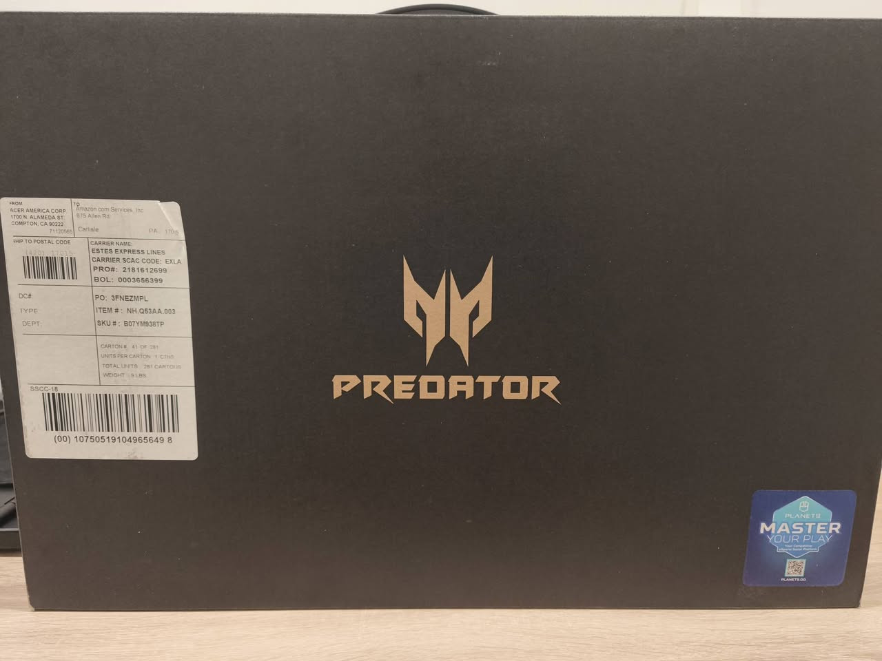 لابتوب كيمنج Acer Predator للبيع
مع جميع الملحقات  
السعر 850 الف 
العنوان بغداد الدورة 
للاتصال خاص او واتساب 
***********

المواصفات موضحة بالصور
الملاحظات: تبديل بطارية للاستهلاك
صوت فان شوية مرتفع
