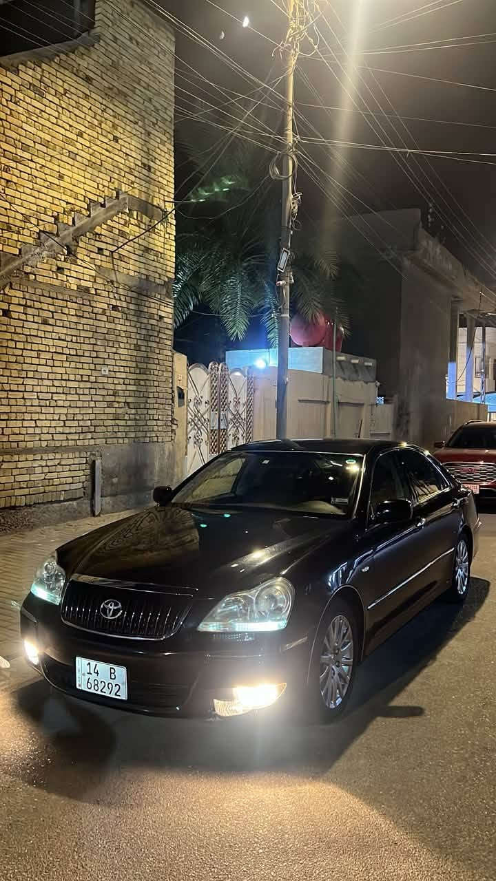 TOYOTA CROWN MAJESTA

للبيع تيوتا ماجستا.

رقم بصره مزاد شرط المداور ثاني يوم

السياره فول مواصفات 5 دكم
  
✅ محركها V8 الحجم 4300.

✅ كشنات جلدvip تتفئة ومساج  

✅ تبريد امامي خلفي3قطع.✅

✅ 3قطع بردات خلفيه.

✅ اربع كشنات كهرباء.

✅ 3برده خلفيه وجانبيه كهرباء اصليه.

✅ 5بصمات ابواب+بصمة تشغيل+ صندوك شفط 

✅ كشنات خزن ميموري.

✅ كامره خلفيه 

✅ ثلاجة

✅ مري ترحيب عند الاقتراب.

✅ ستيرن كهربائي

✅ مري كهرباء.
{لون نيلي}
✅ تحكم ستيرن+كروز تثبيت سرعه.

✅ جنطه جكات كهرباء شفط.

✅ سياره مال جناي 
:مشط ايسر بلاد
سيارة اي بي اس مامحور
 وباقي المواصفات المعروفه لل5دكم.

والسياره جاهزه على اخر حبايه.

العنوان البصرة زبير
***********

السعر160وبيهة مجال

