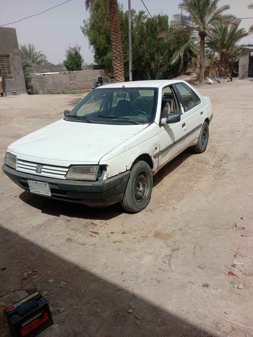 السلام عليكم لبيع سيارة في بيجو روة رقم مداور  سيارة شغالة   وسعر خاص  ‏‪***********‬‏
