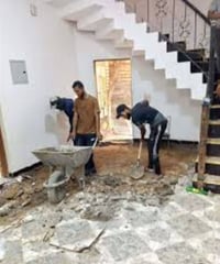 عامل متفرغ • تصعيد مواد • تنزيل مواد