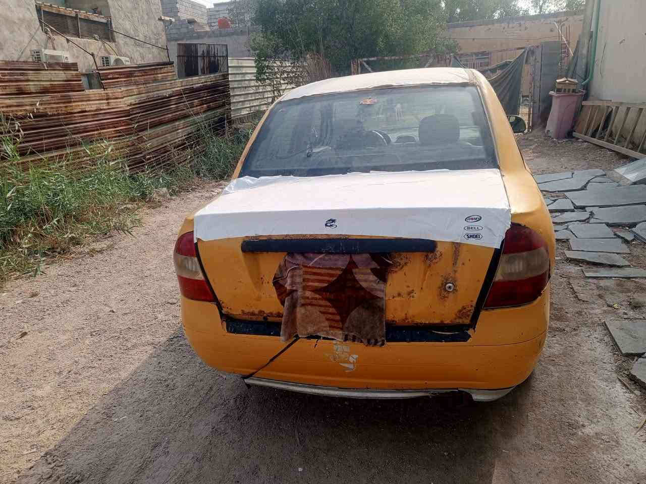 طيبه تكسي 2015 مكينه وكير نظيف رقم بصره الماني ابيع بدون راعي ما اندل راعيهة العنوان البصرة الجزيره،،،السعر 15 وبيهة مجال قليل //***********
