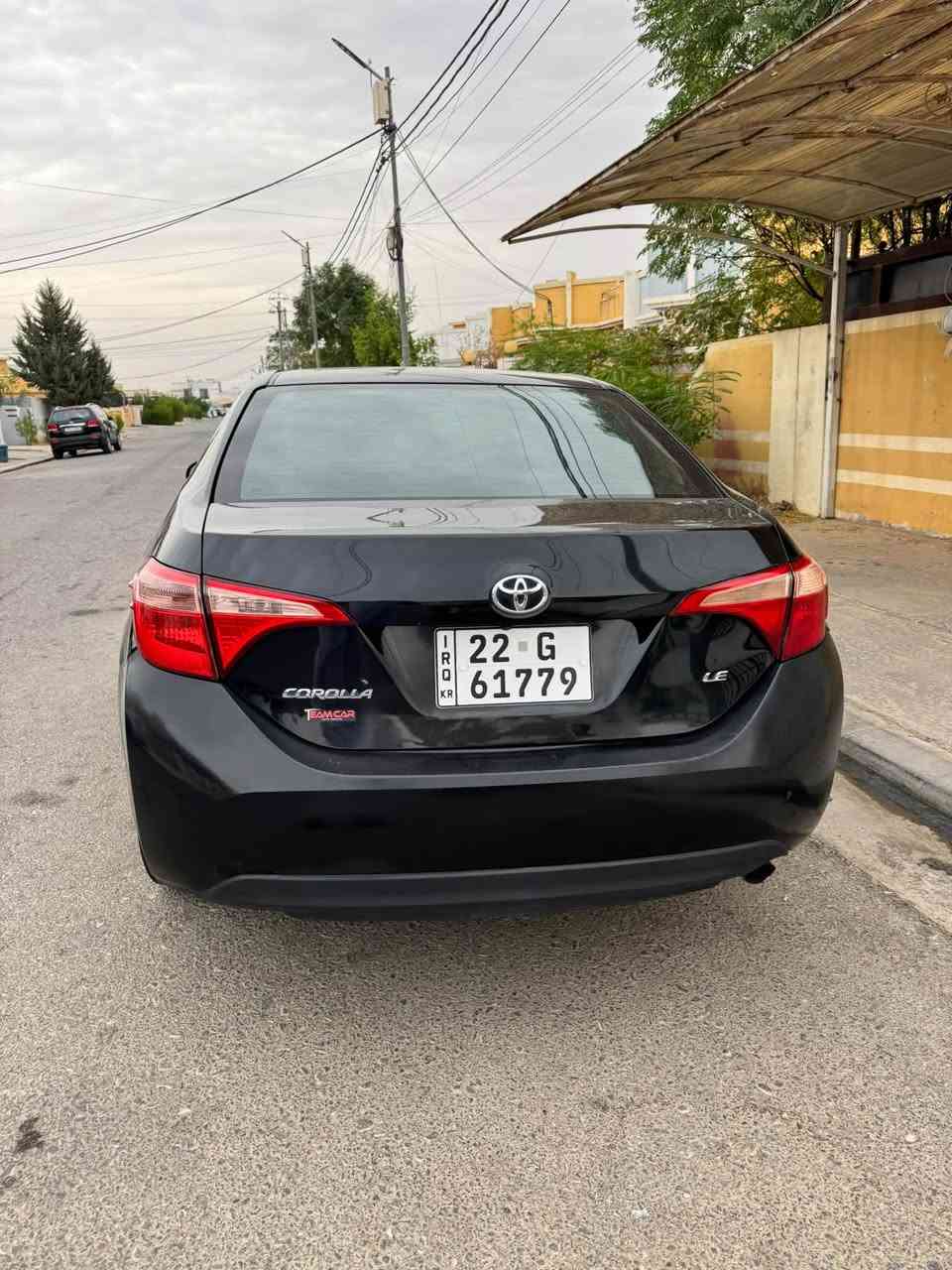 السلام عليكم
كورلا Le 2019 محرك 1.8ماشية 100 حادثها خلفي خفيف موضح بالصور جاملغ السائق كلير من امريكا جميع الاريباكات سليمة 

السعر 128 وبيها مجال 

***********
***********
