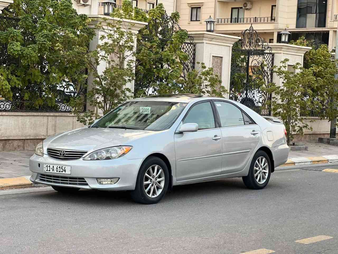مكلف بل نشر سلام عليكم كامري للبيع 2005 امريكي حادث جامغ فقط كير ومحرك وتبريد مكفولات سيارة حال جديده محرك 4 سلندر السياره فول مواصفات سلايت كشانه كهرباء تحكم ستيرن تخم تاير السياره مصبوغه عن جراد فقط  مكان السياره الفلوجه  السعر 85 وبيها مجال بسيط 
***********
***********
