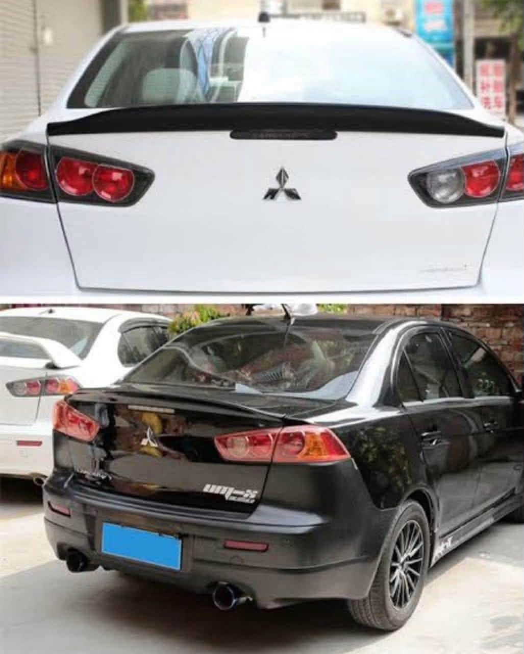 سلاو هاوریان عەدەدی زۆر کەم ئاوینە باتمان و سکوبم بۆ هاتووە هەنێ برادەر داوایان کردبوو نامەم بۆ بنێرن نامەم زۆر بۆ هاتووە
نرخیان لە ژێر رەسمەکانە 
 
***********

نص مكتوب في الصور:
- Mitsubishi Lancer Front Fenders: Side Trim Set (Pair) Carkan Concept بهكاردێت بۆ جوانکاری و پاراستنی به‌شى خواره‌وهى چېمه‌له چېمه‌کانی پيشنهوه له به‌رکه وتن پاراستنى چېراغی چېمه‌غ له‌ هه‌راش و کێشان Sulaimani AUTO ACCESSORIES Lancer 'Shark' (2007-2017) Side Skirt Fender Garnish
- تاقمى به ١٠ هه زار
- 翼神EVO款十代尾翼
- LANCER EX' A Design Spoiler
- 123CM
- 142CM
- 翼神尾翼
- LANCER EX' B Design Spoiler
- 120CM