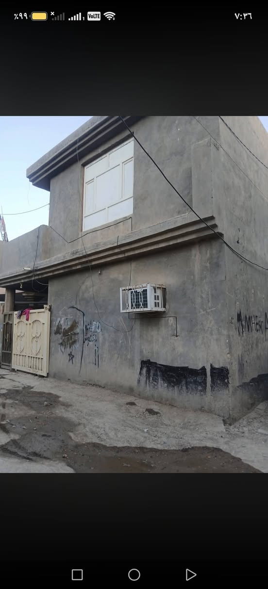 دارللبيع طابوزراعي فرع المدرسه الدينيه مساحه100 طابقين السعر ٦٣  وبيه مجال  رقمي ***********
