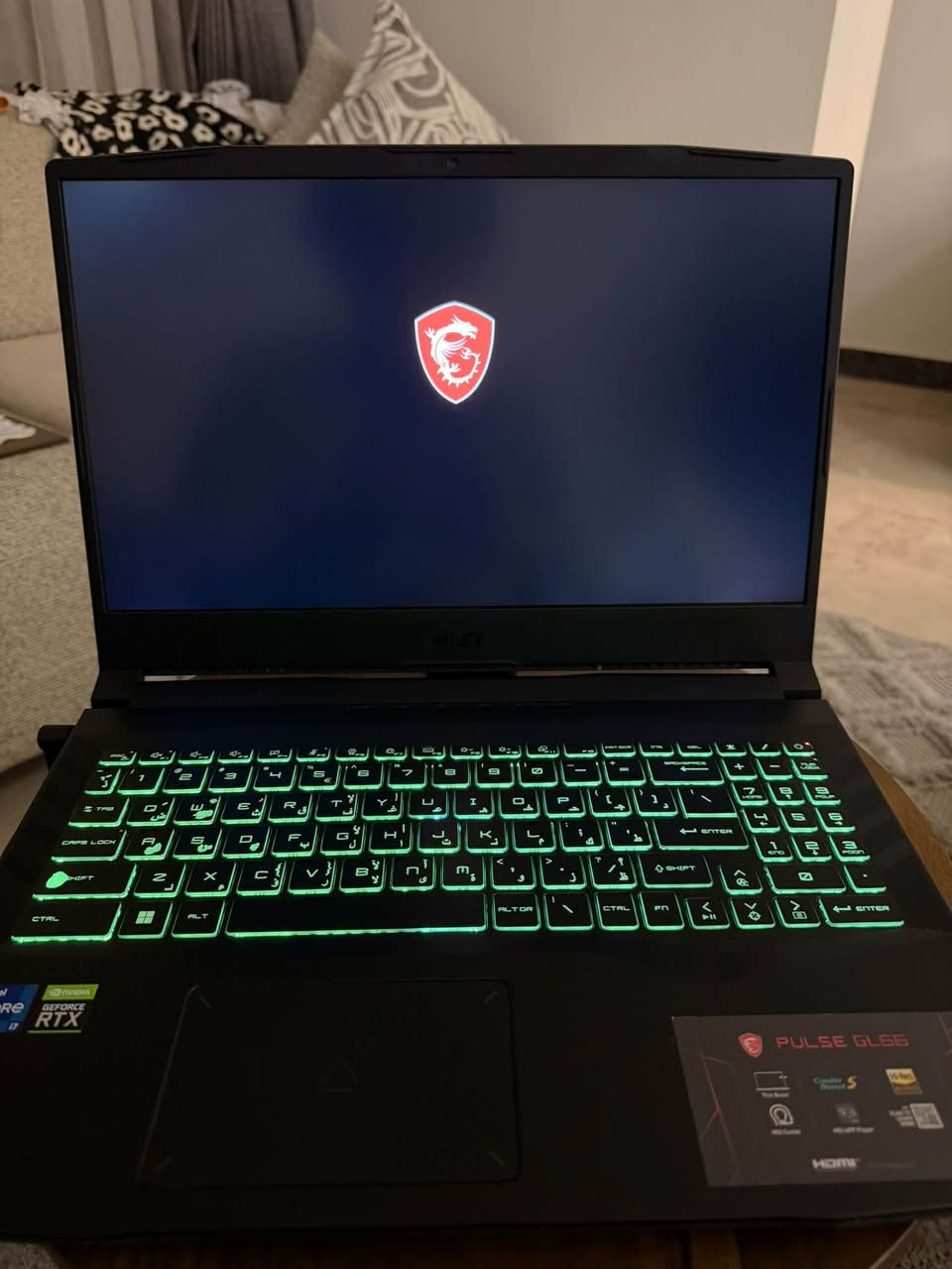 MSI Pulse GL66 • i7-12700H • RTX 3060 6GB