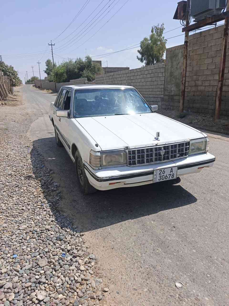 السلام عليكم
سوبر للبيع موديل 84 كير محرك بطه شرط الرقم دولي بأسمي تحويل ثاني يوم 
الاتصال على هذا الرقم *********** ترايك للبصرة 
السعر 25 🔒
مكان السيارة  صلاح الدين (الشركاط)
