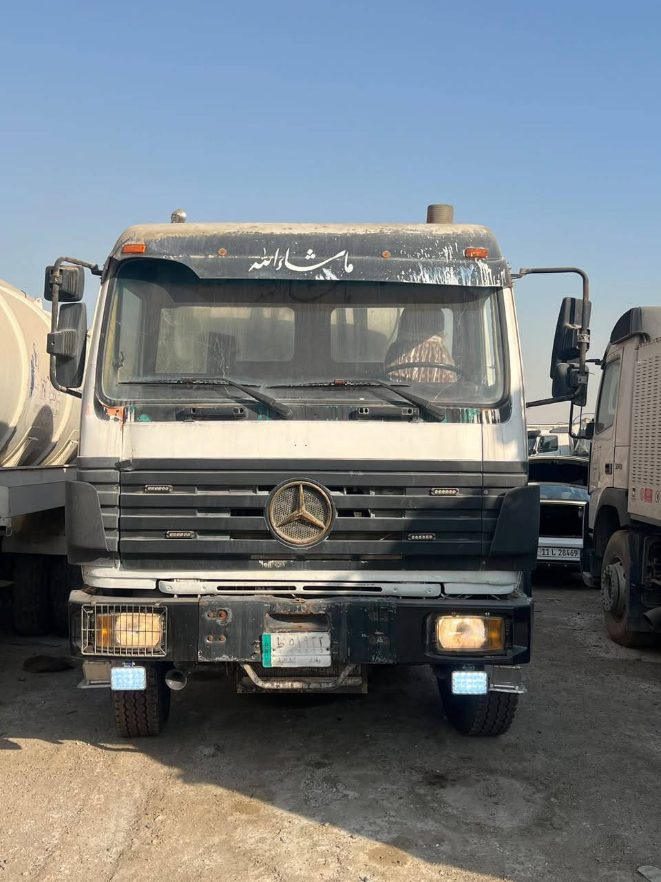 موديل91 سنويه لل  28 مجموعه نص جي اف كير 155
شاصي مكفول
جدر 8متر 
تحويل مباشر 
تخم تاير 
كهربائيات جدد
 دوشمه جديدة 
تواصل ***********
الموشراي ويشلع الكلب يدور مال ميت لايطبلي رجاءأ
