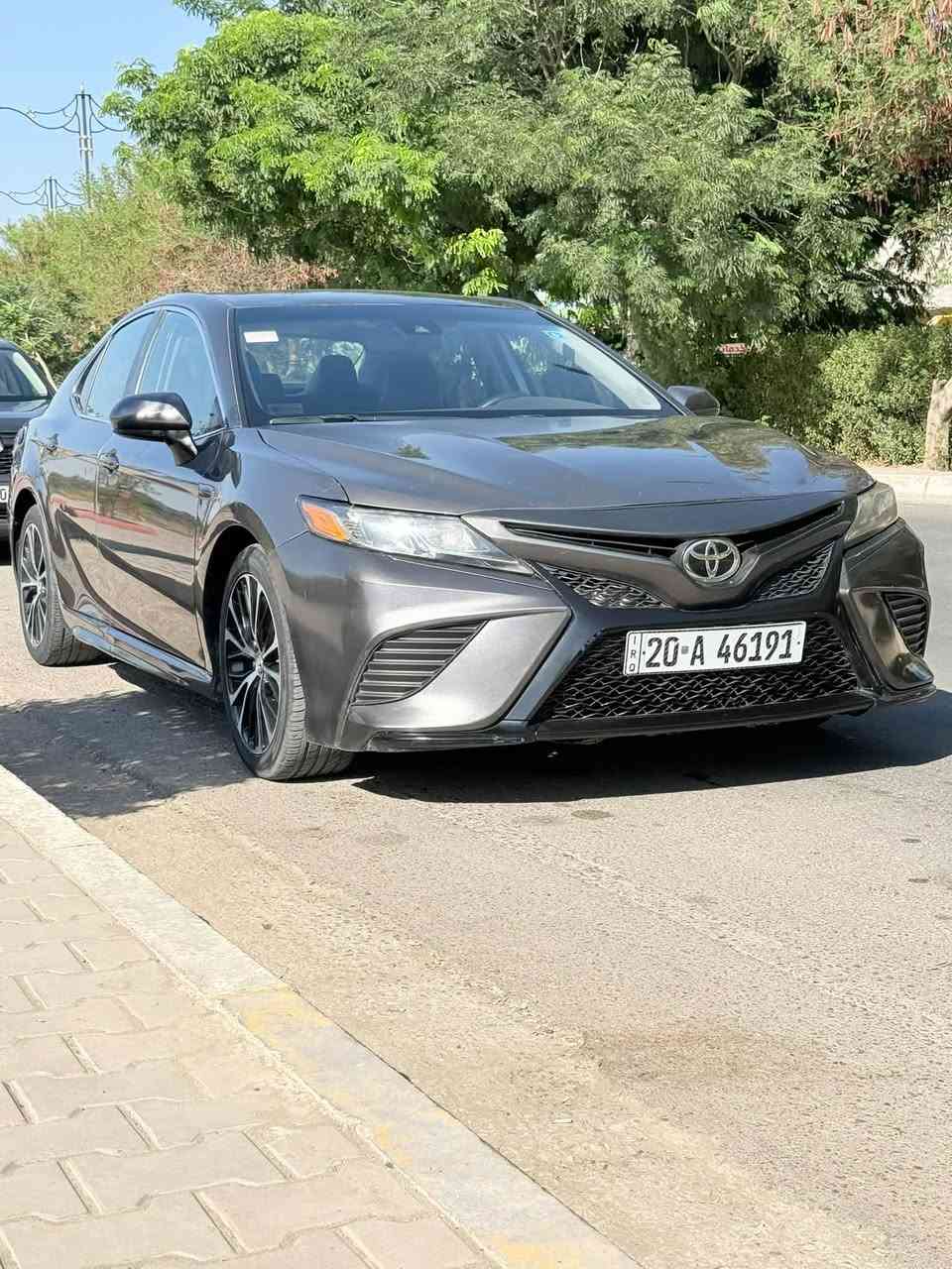 كامري 2020 رقم ديالى 

سيارة وارد امريكي 
حادثها بنيد فقط بدون ارباك بدون دواخل 
السيارة احلى من الصور 
كير مكينة مكفولات 
تبريد ثلج
صدر امامي + خلفي  كلج جديد 
السعر 165$ بيها مجال بسيط 

للأستفسار ‭***********‬
