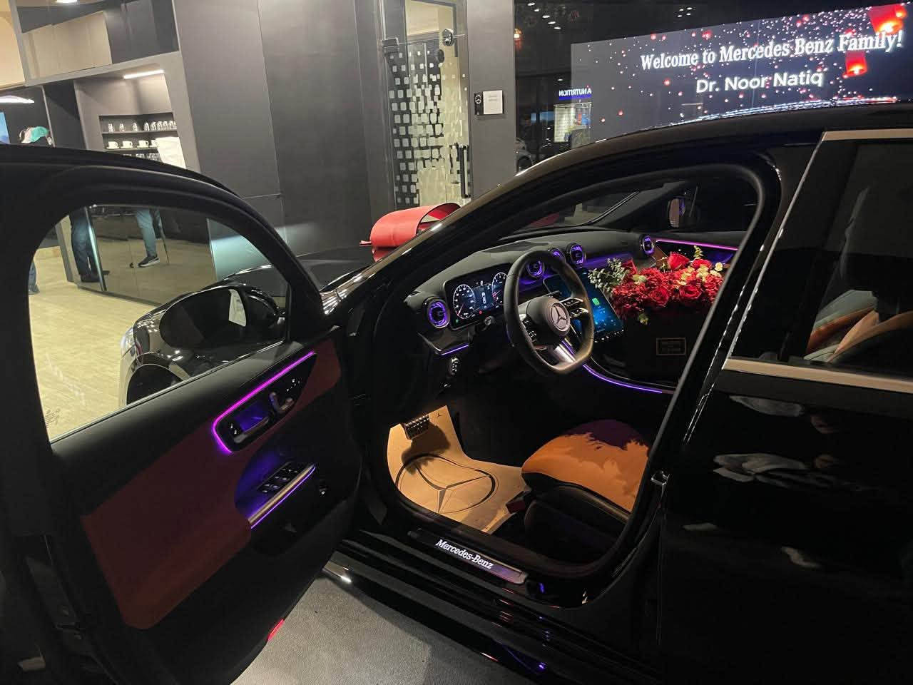 السلام عليكم
مرسيدس C200 AMG موديل 2025 خليجي (وكالة العراق)

السيارة ماشيه 3,500 كم

 موديل: 2025

السيارة خليجي وكالة MEC العراق 

✅ محرك: 1500 تيربو 

السيارة رقم بغداد السيارة مغلفة PPF بالكامل الداخل والخارج 
عند شركة جيوشيلد

المواصفات:

* فل أوبشن

* شاشة عدادات رقمية

* شاشة MBUX

* Apple CarPlay وAndroid Auto

* كاميرا خلفية

* حساسات أمامية وخلفية

* مثبت سرعة

* دخول ذكي وتشغيل بصمة

* فتحة سقف بانوراما

* مقاعد جلد كهربائية

* تدفئة للمقاعد مع خاصية المساج

* إنارة داخلية محيطية 64 لون

* إضاءة LED

* ويل حجم 19 تو سايز

💰 السعر: 78,500,000 مليون دينار عراقي

وبيها مجال بسيط

السيارة بحالة الوكالة، ولا تحتاج أي مصروف

مكان السيارة بغداد الاعظمية 

للاستفسار الاتصال على الرقم ***********
