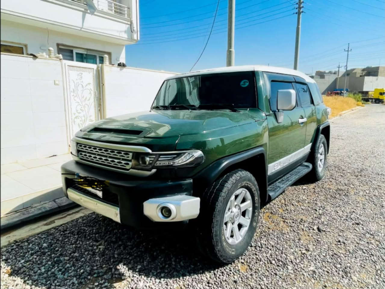 Toyota fj land crosser gxr 2008 dubay
gorawa 2016 
nrxe 120$ 
Mobile ***********
