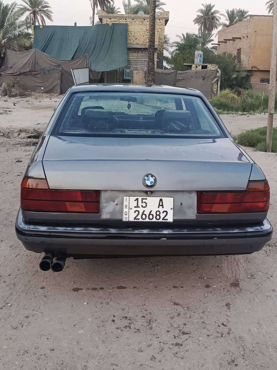 بي ام ٧٣٥ • ١٩٩١ • مكينة حداديه