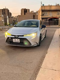 كورلا هايبرد مديل 2020 وارد امريكي لون سلفر  بسمي تحويل ثاني يوم  السي...
