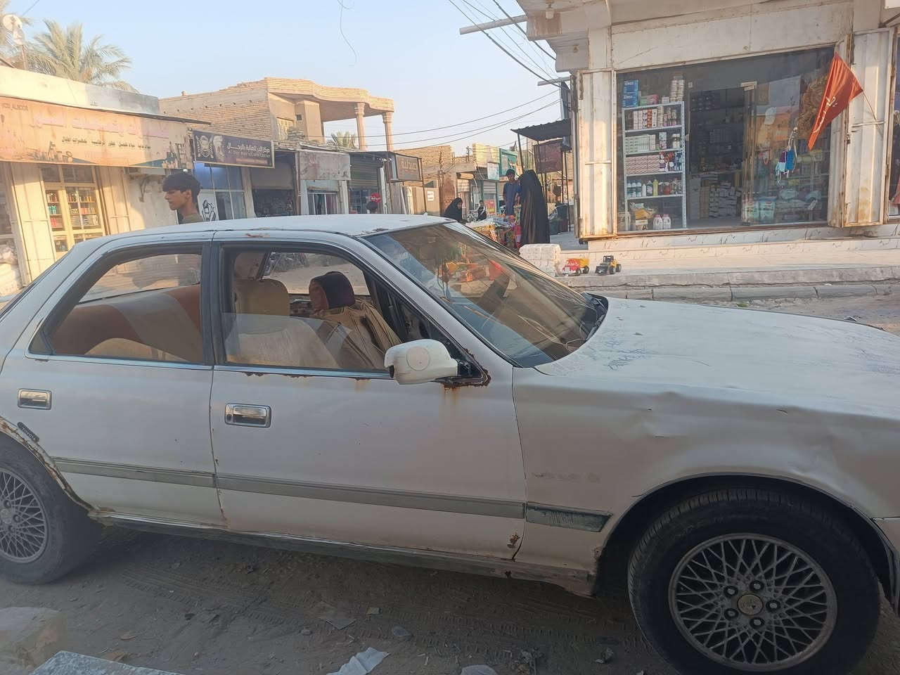 السلام عليكم اكرسته مسطره للبيع
مكينه وكير ونجي سياره بسمي مشروع وطني 
سعر 28وبيه مجال 
مكان ناصريه قضاء الاصلاح ***********
