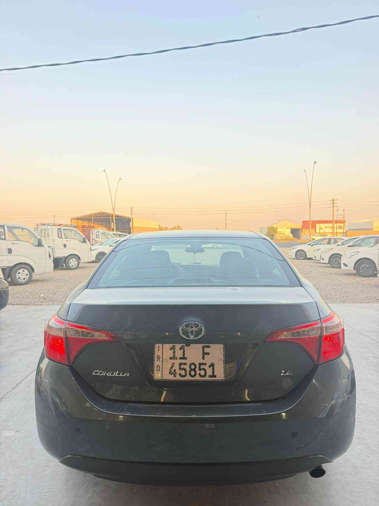 للبيع كورلا 2019
حادثها جاملغ وبنيد 
بدون دواخل 
وبيها هنا ب العراق جاملغ خلفي صبغ 
رقم بغداد الدولي 
سنوية جديدة 
مكينة 1800 VVVtt
صور الحادث موجودة ب المنشور 
والسونار موجود ب المنشور 
مكاني/ ديالى ناحية جديدة الشط 
السعر / 115 وبيها مجال بسيط 
للاستفسار / ***********
