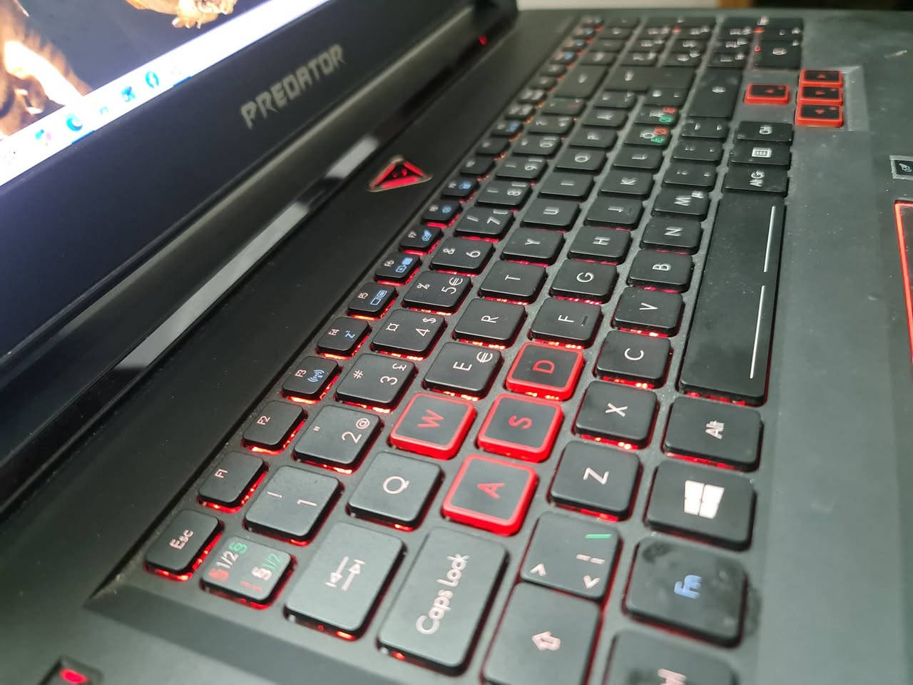 السلام عليكم 
عملاق نادر من Acer فئه احترافيه Pradetor X17 
لابتوب نضافه جيده بدون خلل شغال بمواصفات عملاقه طبعا
كالآتي  
شاشه عملاقه 17.8 انش بمعدل تحديث 75Hz دقه ألوان ديناميكيه نقيه 

معالج احترافي من انتل 
Core i7-7820HK 4GHZ Oc 
فئه HK للاداء الثقيل اكيد 

كرت شاشه منفصل تحفه من 
Gtx 1080-8GB 150W full WATT  
عملاق بكل المقاييس 

رامات سعه 16GB نوع DDR4 قابل للتطوير 
هارد 1Tb m.2 قابل للاضافه 

نضام صوتي هوه الاعلى ب6 سبيكرات صوت جدا عالي

افضل نضام تبريد ب4 مراوح داخليه ب8 مشتتات حراريه عملاقه بارد جدا تحت الضغط، حوالي 65°c

قادر على تشغيل كافه الكيمنك الثقيل و منصب
Last of us 2 remastered 
باعلى كرافك ultra  بسلاسه جدا عاليه

السعر ٦٨٠ الف فقط 
بغداد قرب البياع و متوفر التوصيل ايضا 
تواصل***********
