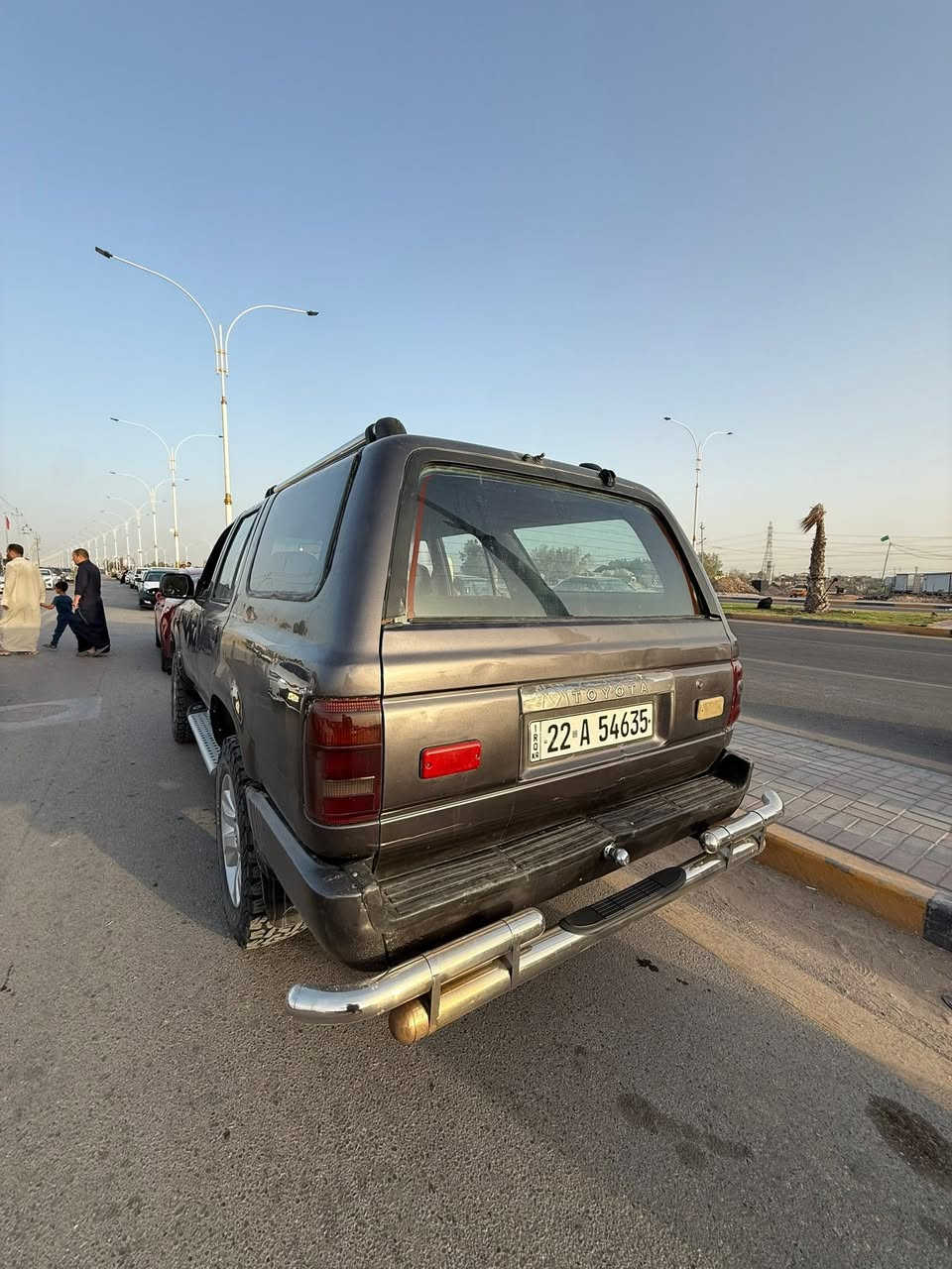 سلام عليكم تيوتا فور رنر. مديل 1995
للبيع )

تخم تاير جبلي جديد كهربائيات ابلاد حداديه جديده 

السياره نقص برغي مابيه جاهزه 

***********
