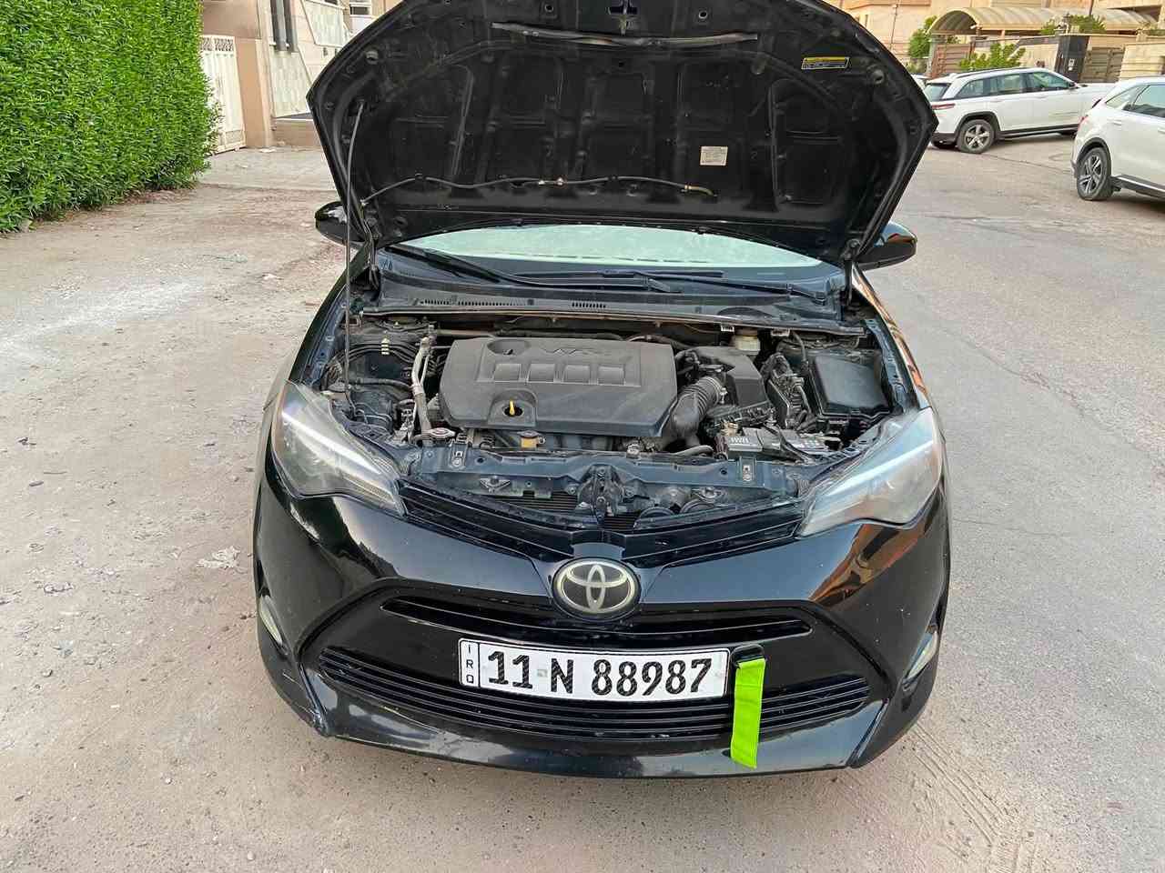 السلام عليكم
تويوتا كورلا  2018  للبـــيع
فئة Le
مواصفات معروفة 
رقم بغداد باسمي 
حادث امريكي خلفي الصندوق
صبغ قطعة وحدة اثر الحادث 
السيارة خير من الله 
كير مكينة تبريد مناقصها شي 
السعر 118 بيها مجال بسيط
***********
