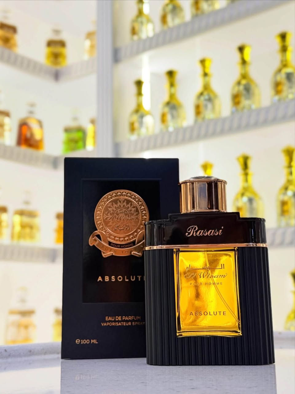 عطر الوسام أبسولوت الأصلي من شركة الرصاصي✔️
مزيج من حمضيات المنعشة ولمسات عطرية باردة والاخشاب🍋‍🟩❄️🪵
الفوحان:قوي جداً يملي المكان من أول رشة🔥
الثبات:خيالي يثبت على الجلد والملابس طوال اليوم⏳

طوز خورماتو - مجاور مصور الجامعة📍
للحجز والاستفسار دايركت📬
***********
