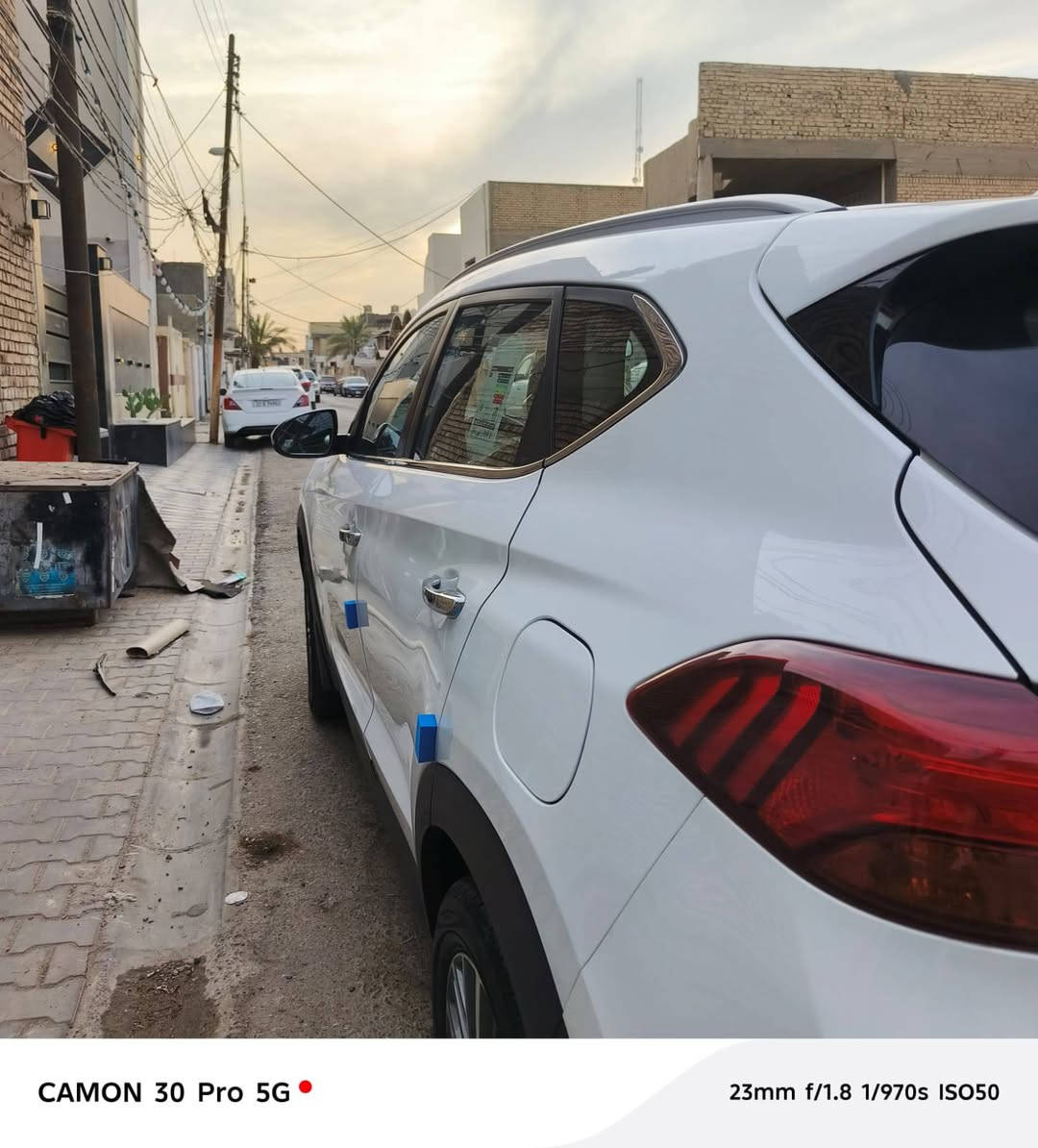توسان 2019
خليجي كفاله عامه وضع شركه
ماشيه 100الف وكاله الكاصد كفاله عامه سياره جديده لووك بصمة مري شفط قفل ذكي بل يده  بك لايت مصطرة 
نضام سبورت او ايكو  
واكو بعد بيهة هواي مواصفات 
السيارةً كلشً نضيفة بمعنا الكلمة 
سعر 181
***********

نص مكتوب في الصور:
- CAMON 30 Pro 5G 23mm f/1.8 1/553s ISO50
- CAMON 30 Pro 5G 23mm f/1.8 1/783s ISO50
- CAMON 30 Pro 5G 23mm f/1.8 1/970s ISO50
- CAMON 30 Pro 5G 23mm f/1.8 1/477s ISO50
- CAMON 30 Pro 5G 23mm f/1.8 1/451s ISO50
- CAMON 30 Pro 5G 23mm f/1.8 1/100s ISO161
- CAMON 30 Pro 5G 23mm f/1.8 1/970s ISO52