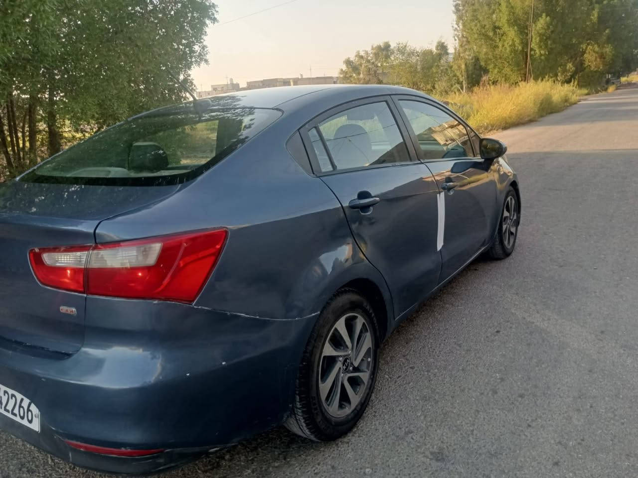 كيا ريو وارد امريكا حادث جامل خلفي ونصبغت صفحه بدون دواخل مكينه 1600مكينه وكير جدد حداديه جديده تخم تاير تبريد ثلج رقم بغداد جاهزة من كلشي عنوان حله محاويل ***********
