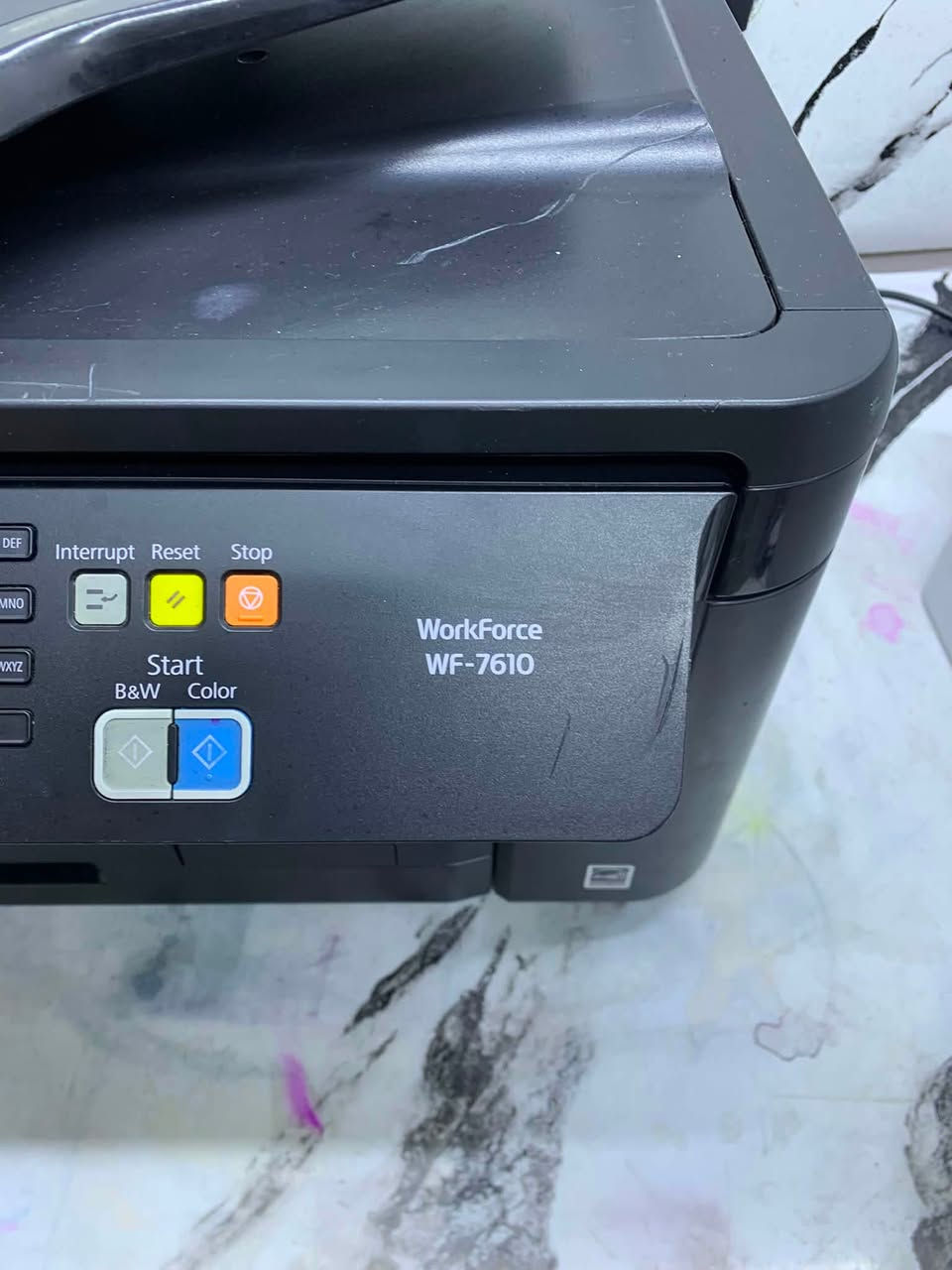 طابعه ابسون WF 7610
واي فاي
دوبلكس A3/A4
تسحب ورق فوك ال 200 غرام
السعر 150 مع التوصيل 
***********
