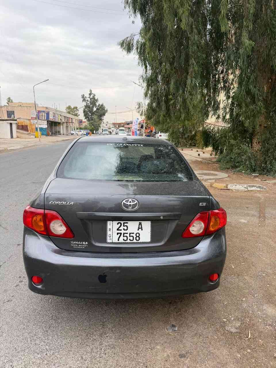 كورولا • ٢٠١٠ • حادث ٤ قطع
