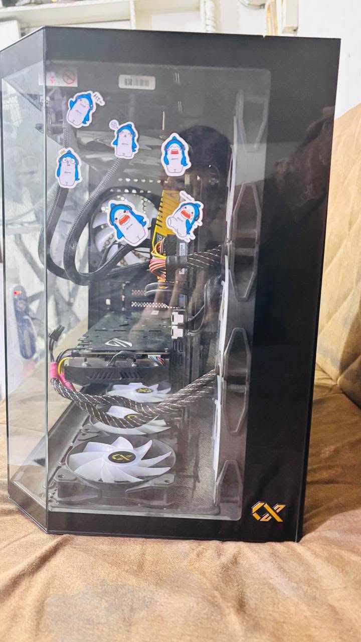 ⚙️بيسي🎮جيمنج للبيع

 المواصفات:

• CPU: Intel Core i7-6850K
• GPU: ASUS ROG STRIX GeForce GTX 1080 Gaming 8GB – 3 Fans
• Motherboard: ASUS ROG Rampage V Edition 10
• RAM: 16GB DDR4 Gold
• SSD: 500GB
• HDD: 1TB + 2TB
• إجمالي التخزين: 3.5TB
• Power Supply: Everest Pro 1250W – 80+ Bronze
• Liquid Cooler: SAMA Kirlin
• Case: CUBI II زجاجي
• مراوح تبريد متعددة مع إضاءة RGB ✨

🎮 جهاز قوي وجاهز للاستخدام
مناسب للـGaming، التصميم، المونتاج والعمل الثقيل، مع تبريد ممتاز وتصميم زجاجي مميز.

💰 السعر: 1,950,000 دينار عراقي
🤝 قابل للتفاوض بالمعقول

📱 WhatsApp: ***********

المعاينة والفحص متاحان للمشتري الجاد.

الرجاء التواصل للجادين فقط
