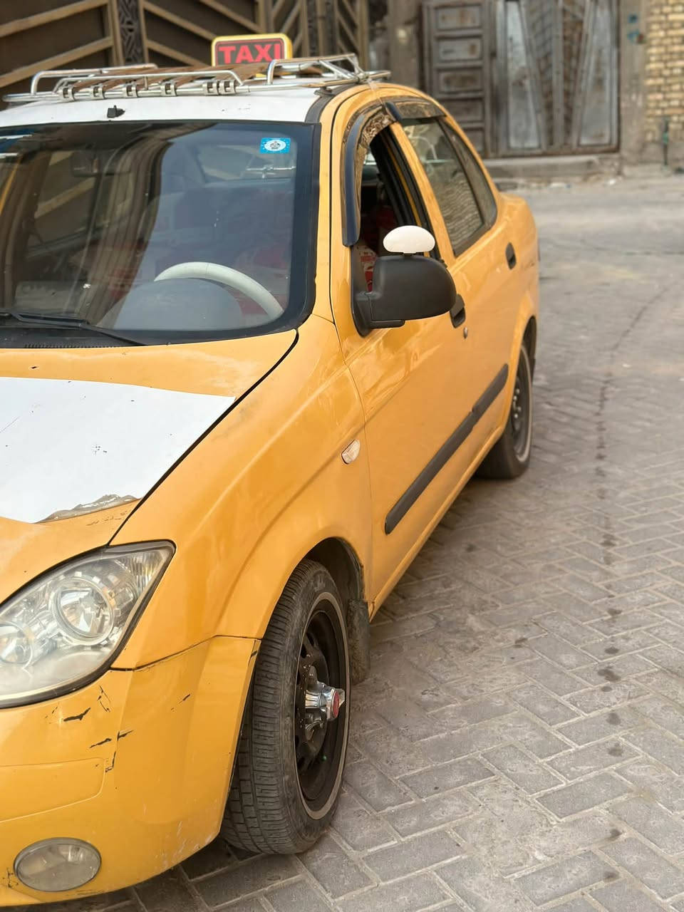سلام عليكم
طيبه موديل ٢٠١٥ 

سنويه جديده السياره بأسمي 

مكفوله من الضربه والصبغ 

تحويل ثاني يوم 

مكان السياره بغداد مدينه الصدر 

السعر ٣٥ 

رقم هاتف ***********

ملاحضه تبريد غير شغال 

غير متواجد عل فيس

