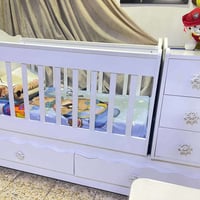 سرير طفل • هزاز • دوشك هدية