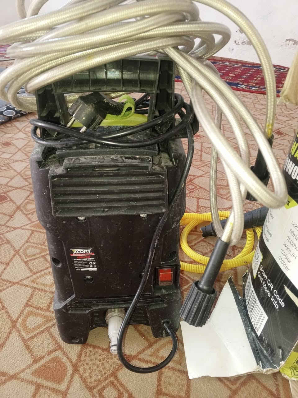غراض خو الجديد البيع
دريل تفليش وتثقيب ب50
فاره غسل ب50
بلور هواب45
عنوان كربلا حي النصر ***********

نص مكتوب في الصور:
- ادريل همر تفليش وثقيب خو الجديدالسعر 50
- بلور هو انچوكو لاصلي قوي كلش السعر 45
- فاره غسل جديده وغراضه كامله السعر 50