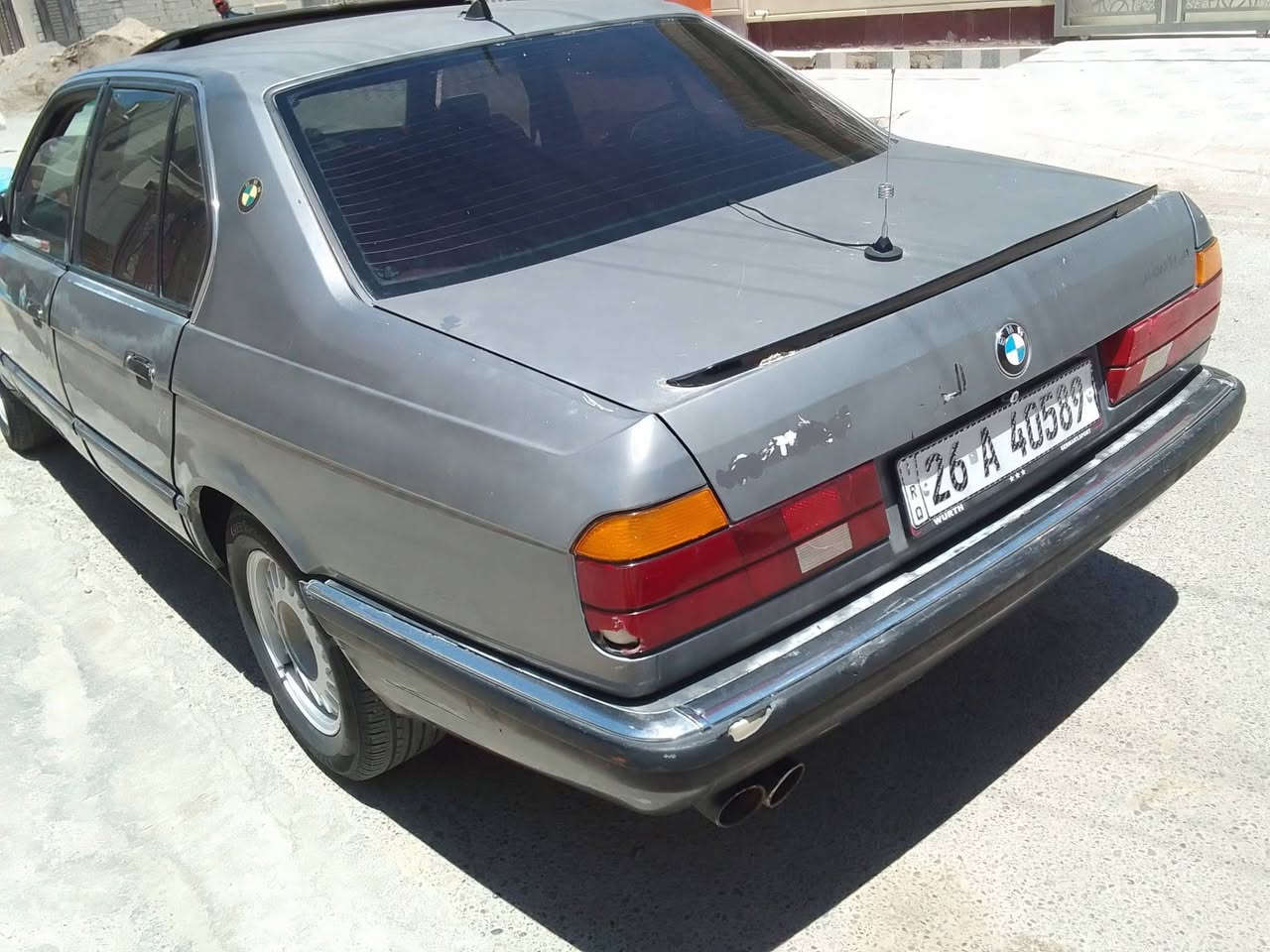 بي أم حجم 735 سته سلندر موديل 91 سنويه جديدة صلاح الدين مشروع وطني وتحويل ثاني يوم *********** السعر 35 ومبيها مجال مكان سياره تكريت
