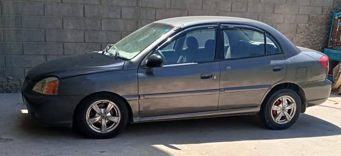 كيا ريو 2004 وارد امريكي
لون رصاصي

صبغه جديده للجماليه

هزه جديده

گير اوتوماتيك

مكينه مسكر 1600

مكينه و گير شرط الفحص

حداديه اماميه و خلفيه جديده

تخم تاير جديد

سنتر لوك

مشط استيرن جديد

كهربائيات كلها شغاله 100%

باسمي السنويه لل27

رقم بغداد انگليزي

مكفوله من العيب الشرعي

تبريد نقص غاز 

للاستفسار

***********

***********
