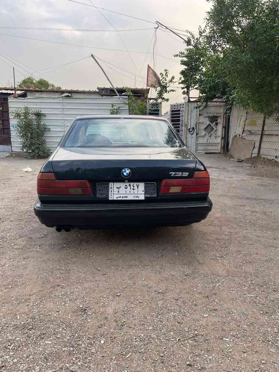 بي ام 735 • مديل ٩١ • رقم بغداد