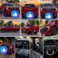 GMC Sierra AT4 2024 🔥 فول مواصفات للأخير 💯  ❤️ لون أحمر مميز وحالة وكا...