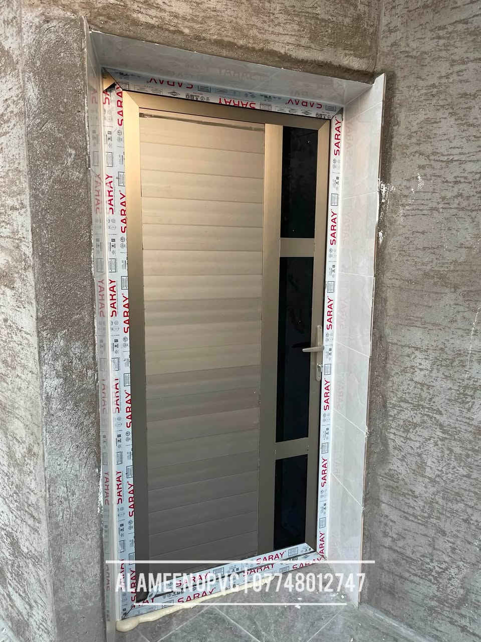 🔱 ابداعات كوادرنا اخر اعمالنا🔱

تركيب
ابواب و شبابيك المنيوم سراي تركي 🚪
 

زورونا تجدون كل مايسركم

العنوان:الانبار - حديثه - صعدة الحي الصناعي 
للاستفسار مراسلة الصفحة
او الاتصال على الرقم 
*********** ( ابو وتين )
