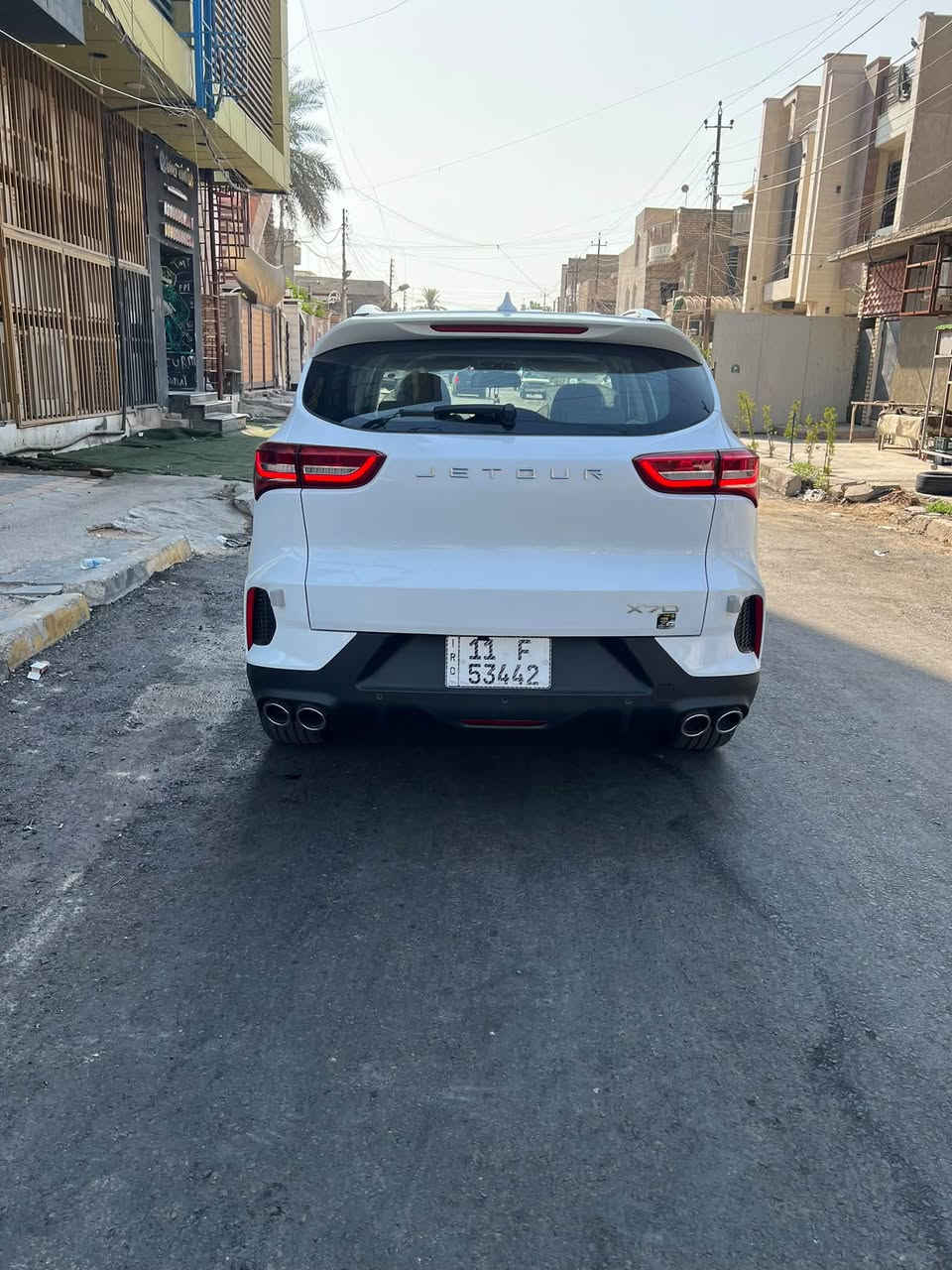 🚗 للبيع | جيتور X70 موديل 2026 🔥
✨ مستخدمة كأنها زيرو
🛣️ الممشى: 3000 كم فقط
🌍 وارد خليجي
🎨 اللون: ابيض 

💰 السعر: 25,000,000 دينار عراقي

⭐ المواصفات:

🔹 محرك 1.5 لتر تيربو
🔹 ناقل حركة أوتوماتيك
🔹 شاشة لمس كبيرة
🔹 Apple CarPlay + Android Auto
🔹 بلوتوث
🔹 كاميرات 360° + كاميرا خلفية
🔹 حساسات أمامية وخلفية
🔹 شاحن لاسلكي
🔹 دخول ذكي + تشغيل بصمة
🔹 مثبت سرعة
🔹 شاشة عدادات رقمية
🔹 إضاءة LED أمامية وخلفية
🔹 مقاعد جلد فاخرة
🛡️ ضمان شركة هارلم

📍 العنوان: بغداد – الاعظمية 

📞 للاتصال: ***********

🔥 سيارة زيرو ماشي 3000
