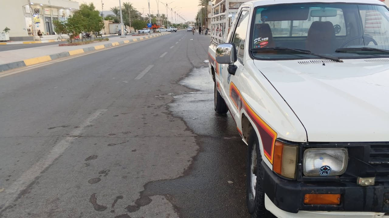 سلام عليكم بيكم تك موديل ٨٥ نضيفه للاخر امعمره البريك امحور دسكات صرد جديد مكينه لا تبخير لا كايما لا تصرف نضيفه وخير من الله مكاني ادياله اي استفسار اتصال ***********
