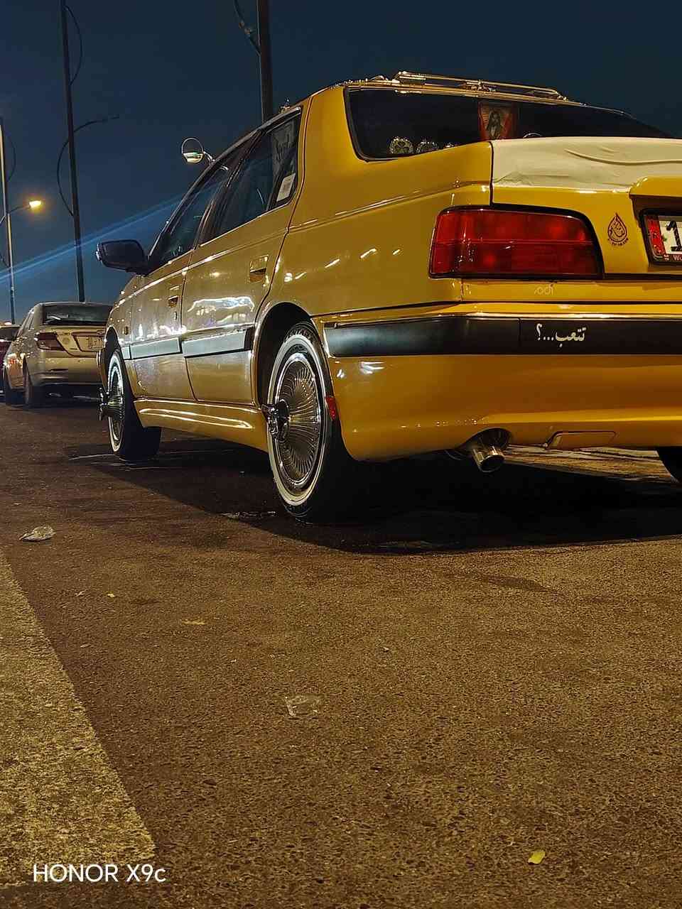 سلام عليكم بيجو بارص 15 تبريد ثلج كهربايات كلها شغاله تخم تاير بلاديه بعنه الكلمه بعد حله من الصور لاضربه ولا معجون ابيع بدون غراض العنوان الشعب ***********
